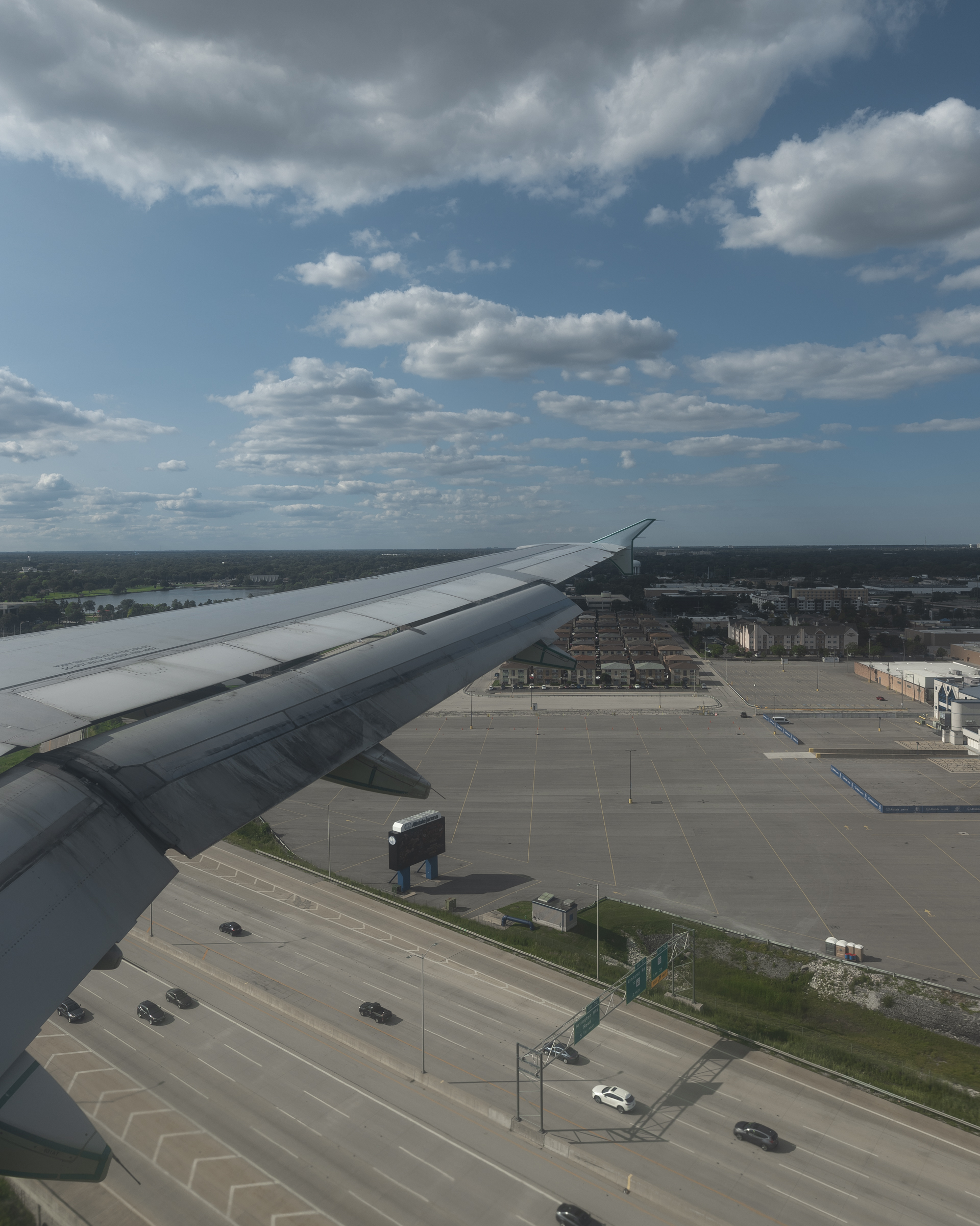landing at ORD
