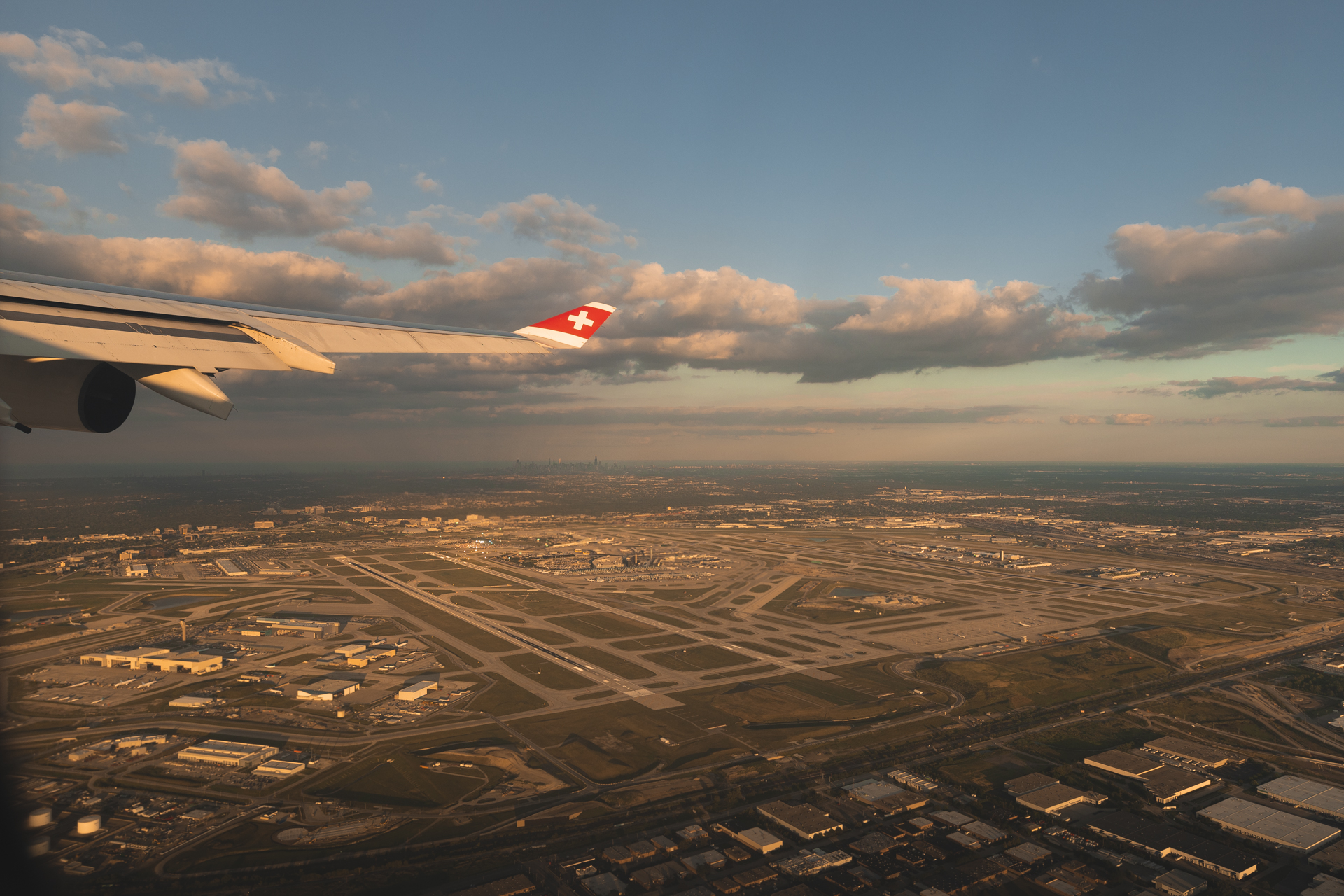 Chicago O'Hare from above